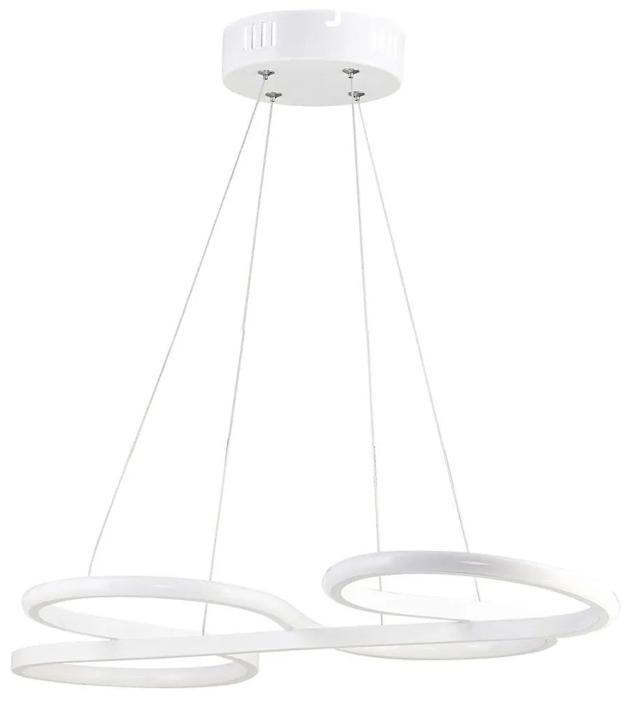 Φωτιστικό Οροφής - Ράγα Swing 166PRG1184 70x37x80cm Led 40-60W 4000K White Opviq