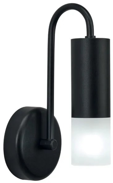 Απλίκα Φωτιστικό Τοίχου Φ5 G9 Arkolight-180-3/Α1-Μαύρο 180-3/Α1