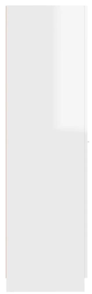 Συρταριέρα Γενικής Χρήσης Γυαλ. Λευκό 30x42,5x150 Μοριοσανίδα - Λευκό