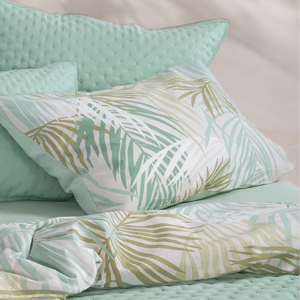 Μαξιλαροθήκη (52x72) Nef-Nef Homeware Smart Amazon Green