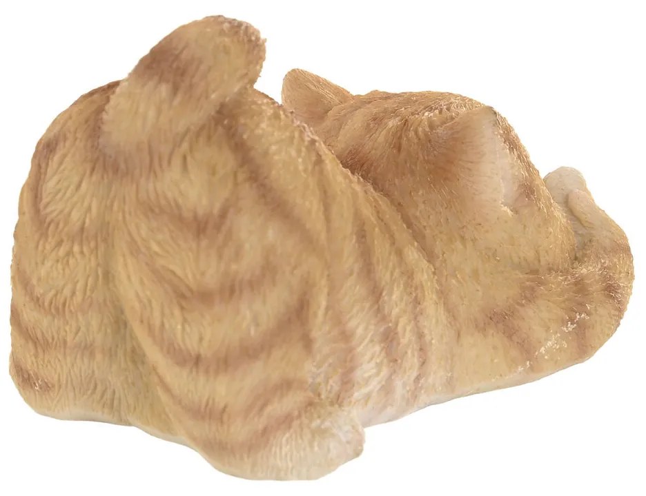 Διακοσμητική Φιγούρα Home ESPRIT Γκρι Πορτοκαλί Γάτες 5 x 9 x 6 cm (x6)