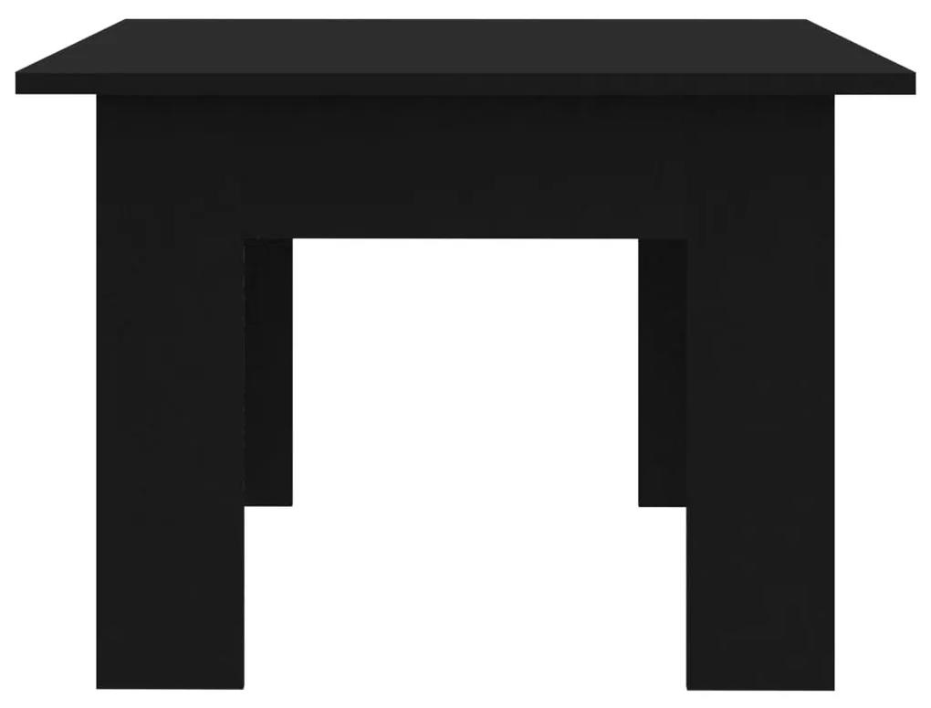 Τραπεζάκι Σαλονιού Μαύρο 100 x 60 x 42 εκ. από Μοριοσανίδα - Μαύρο