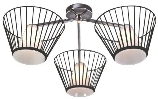 Φωτιστικό Οροφής Μεταλλικό 3X40W G9 IP20 ACA-C014103SB-Μαύρο C014103SB