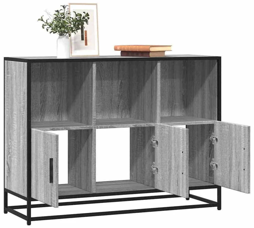 SIDEBOARD ΓΚΡΙ SONOMA 100X35X76 CM ΞΥΛΙΝΟ ΜΗΧΑΝΟΥΡΓΙΚΟ ΞΥΛΟ 849032