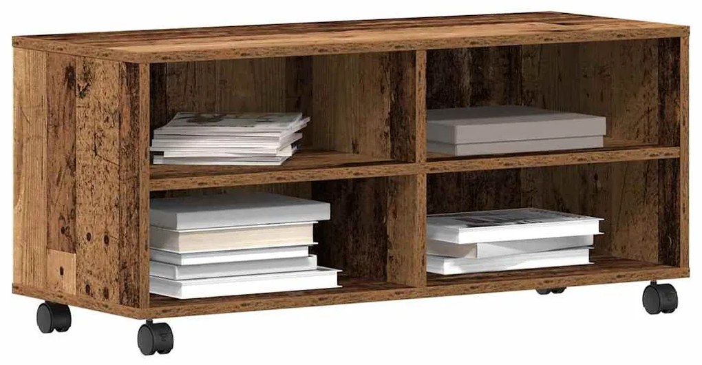 vidaXL Ντουλάπι TV Καφέ 90 x 35 x 35 cm Επεξεργασμένο ξύλο