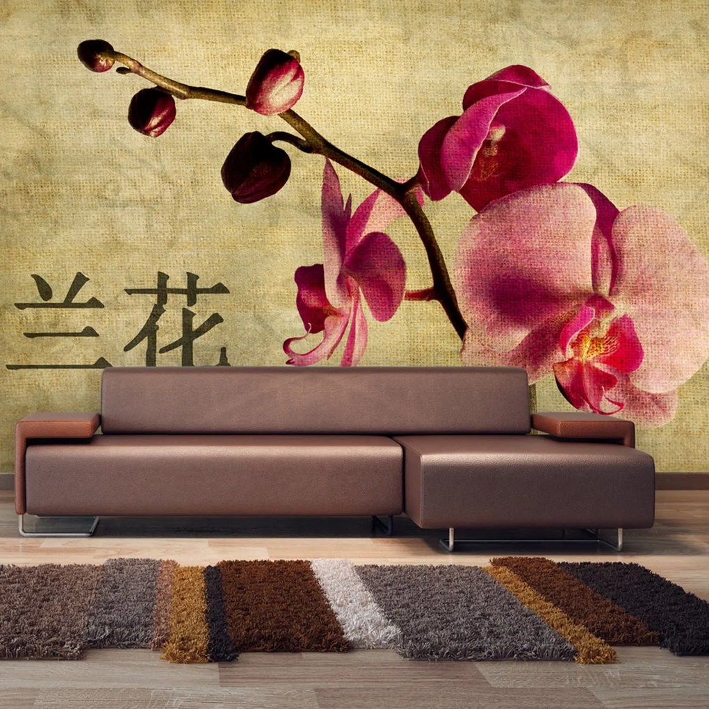 Φωτοταπετσαρία - Japanese orchid 450x270