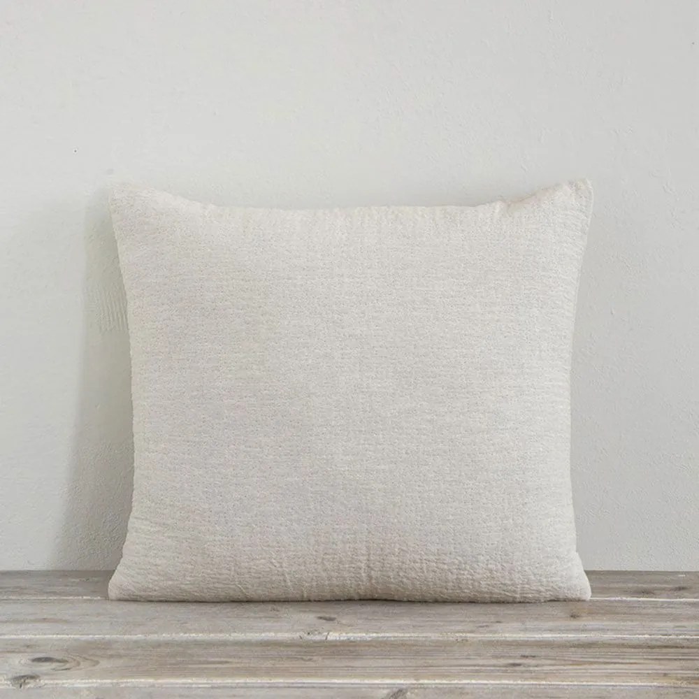 Μαξιλαροθήκη Διακοσμητική Azura Ivory Nima 45X45 Βαμβάκι-Πολυέστερ