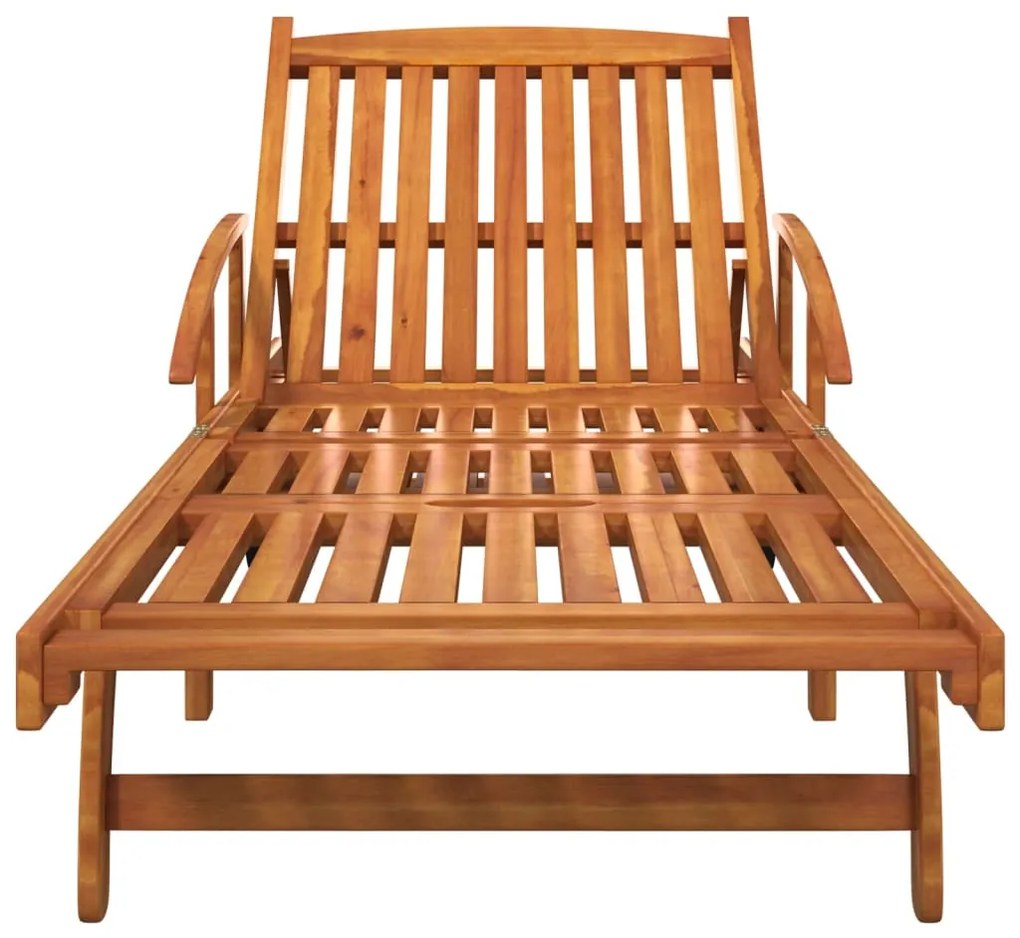 vidaXL Ξαπλώστρες 2 τεμ. από Μασίφ Ξύλο Ακακίας