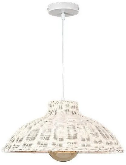 Κρεμαστό Φωτιστικό ARTE ILLUMIN E27 60W Μέταλλο Λευκό 144-33017 Eurolamp-144-33017-Λευκό 144-33017