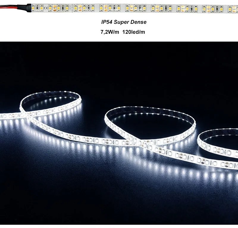 Adeleq Ταινία Led 5 Μέτρα 12Vdc 7.2W Και 120Led Ανά Μέτρο Ip54 Ψυχρό 30-35272120