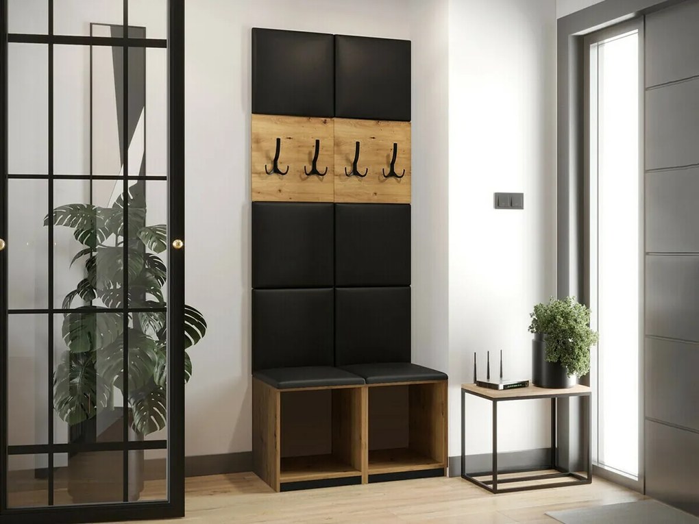 Σετ διαδρόμου Hartford E100, 44cm, 15 kg, Ταπισερί, Πλαστικοποιημένη μοριοσανίδα, Εντοιχισμένη, Τοίχου | Epipla1.gr