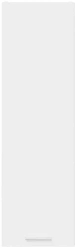 vidaXL Κρεμαστό ντουλάπι με αποθήκευση Riga Λευκό 30 x 31 x 100 εκ.