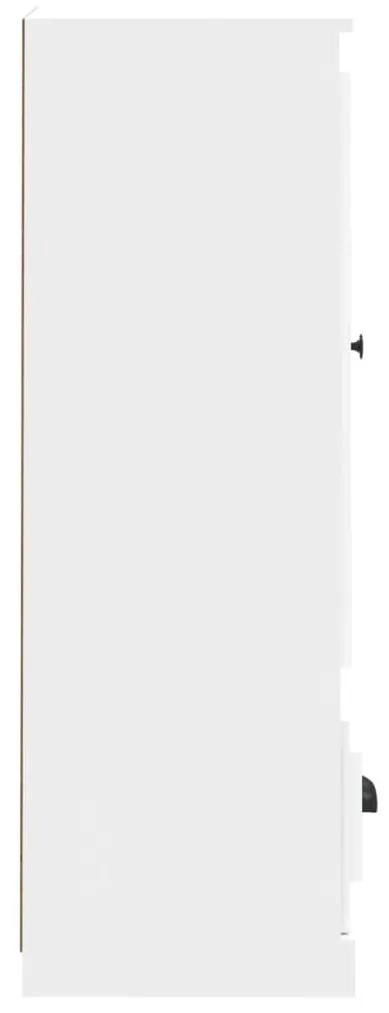 vidaXL Ντουλάπι Λευκό 36 x 35,5 x 103,5 εκ. από Επεξεργασμένο Ξύλο