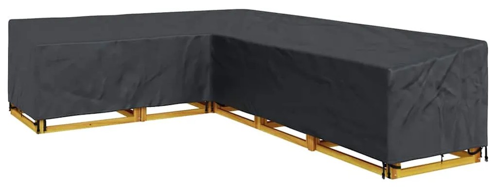 vidaXL Κάλυμμα επίπλων εξωτερικού χώρου 355 x 275 x 80 εκ.