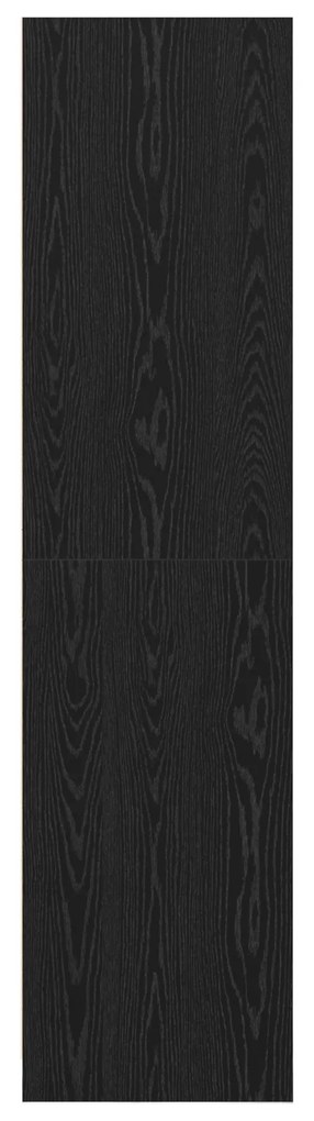 vidaXL Ντουλάπι Μαύρη δρυς 50 x 50 x 200 εκ. Επεξεργασμένο ξύλο