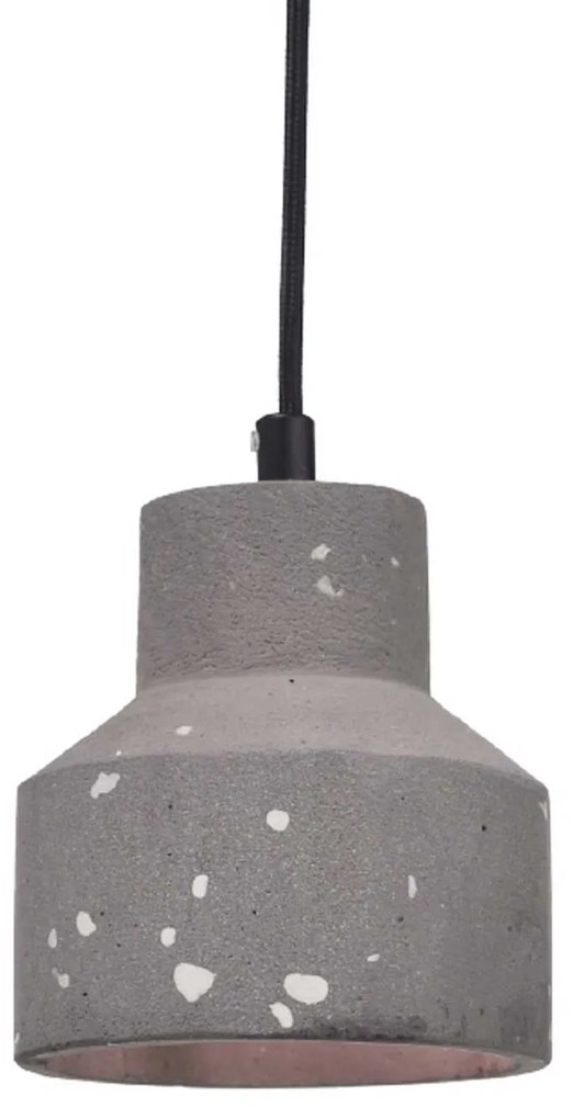 Φωτιστικό Οροφής Vintage V35163BW Black Cement, Metal