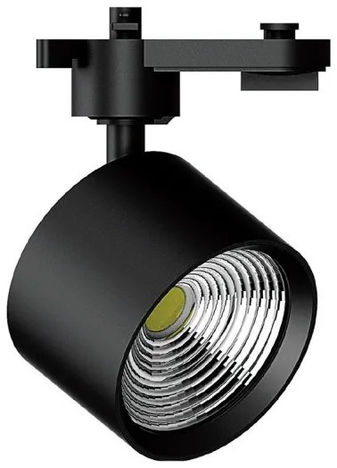 Σποτ Φωτιστικό Ράγας LED 10W IP20 4000K Inlight-T00502-BL-Μαύρο T00502-BL