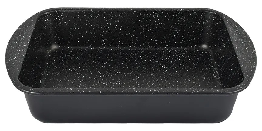 Ταψί Αντικολλητικό Magma 01-7232 35Χ27 Cm Μέταλλο Black Estia Aluminium