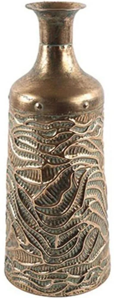 Βάζο Gladis 013.785223 20,5x49cm Bronze Metal