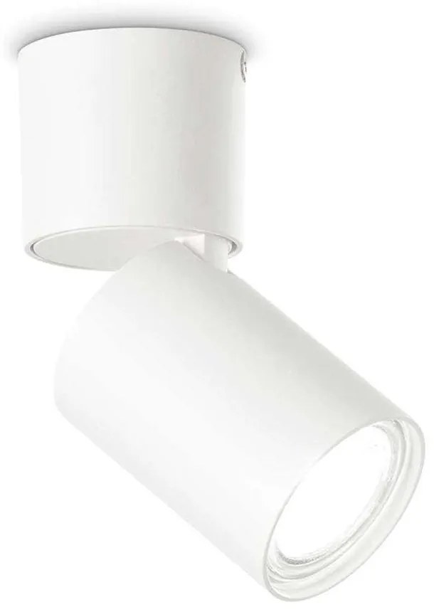 Φωτιστικό Οροφής-Σποτ Toby 271538 6x13cm 1xGU10 35W 3000K White Ideal Lux