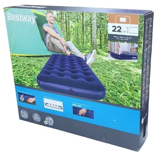 Bestway Φουσκωτό Στρώμα Ύπνου 1.88m X 99cm Χ 22cm #67001 - Bestway Air Bed