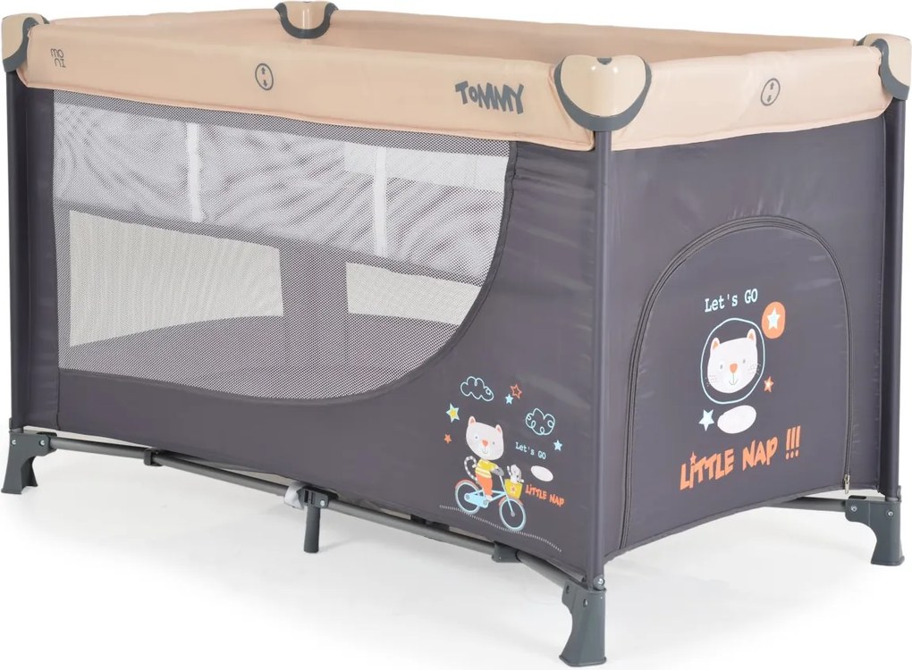 Folding cot Tommy beige