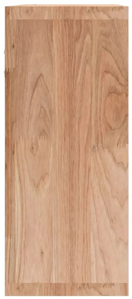 vidaXL Ντουλάπι Τοίχου 42 x 18 x 42 εκ. από Μασίφ Ξύλο Καρυδιάς