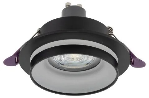 Χωνευτό Σποτ Φωτιστικό Οροφής 1xGU10 Jet TK Lighting-6920-Μαύρο 6920
