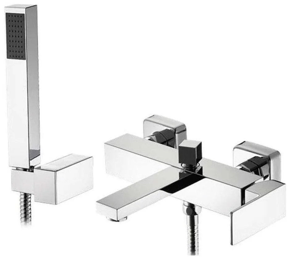 Μπαταρία Μπανιέρας Streto Plus 090924201 Chrome Pyramis Metal