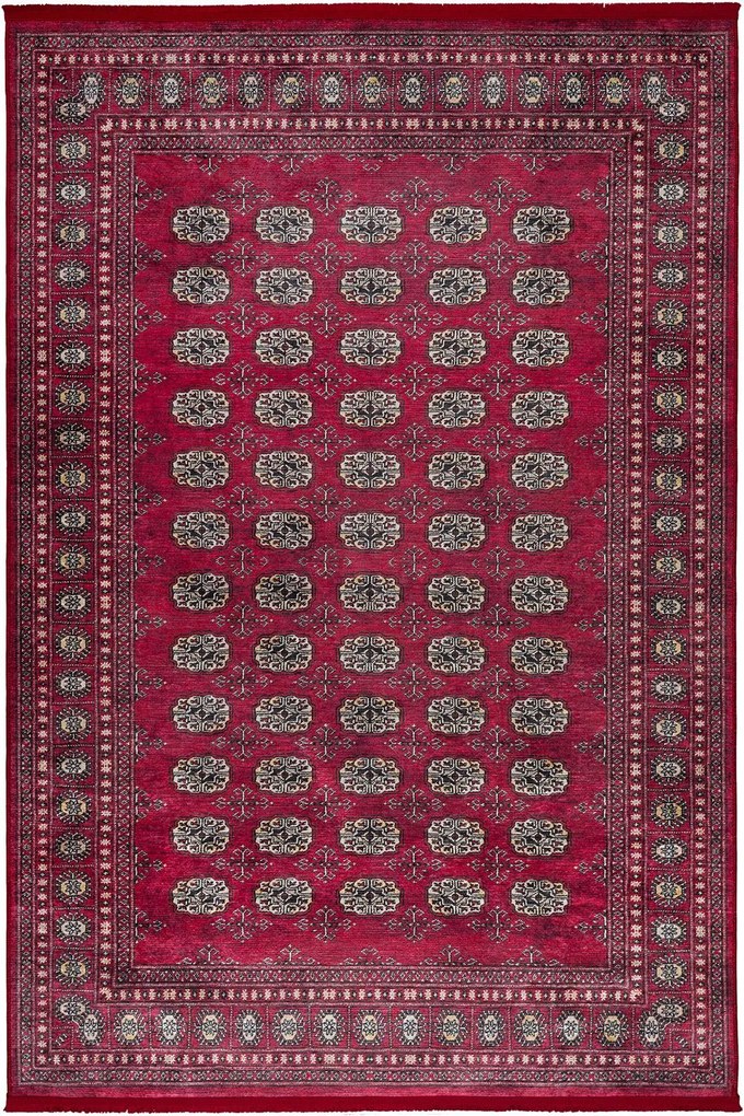 Χαλί Nomadian 104 MVH Bordo-Beige Βιοκαρπέτ 80X220cm