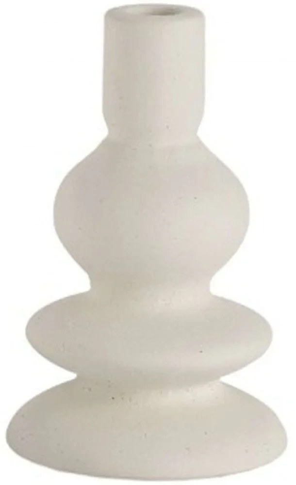 Κηροπήγιο AH-AX24040 11x16cm White Andrea House Ceramic