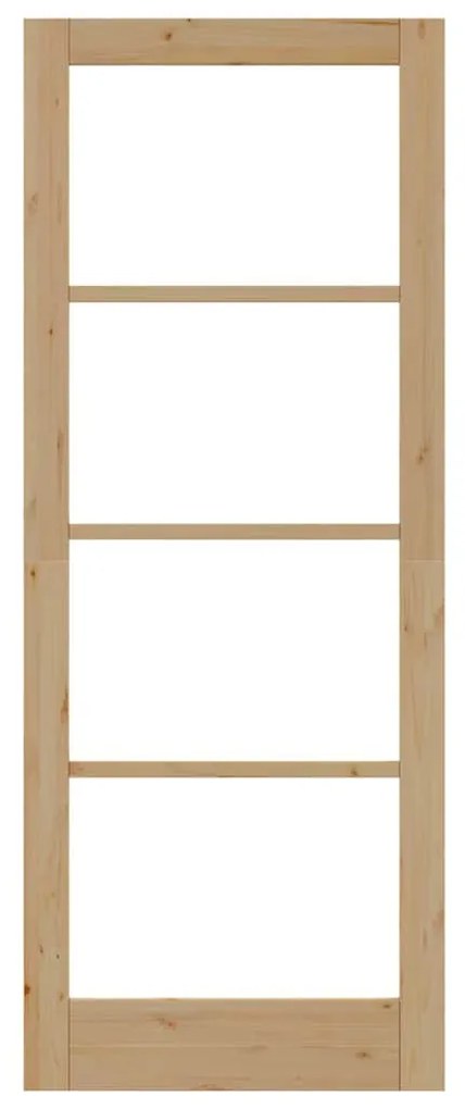 vidaXL Εσωτερική Πόρτα ORKDAL Καφέ 83 x 211 εκ.