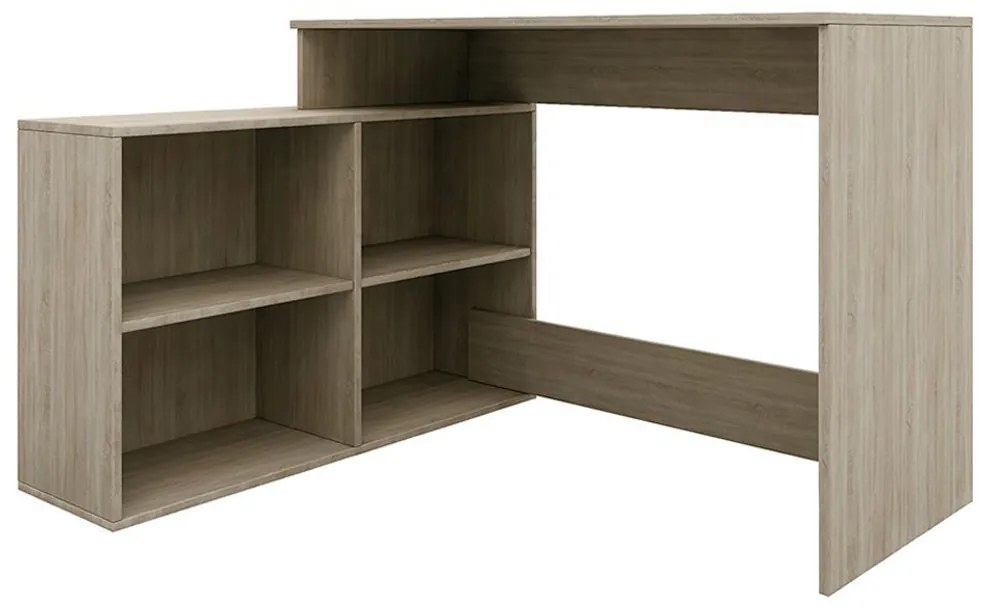 BOOK CORNER ΓΡΑΦΕΙΟ SONOMA 125x100,5xΗ77cm - 24-0441