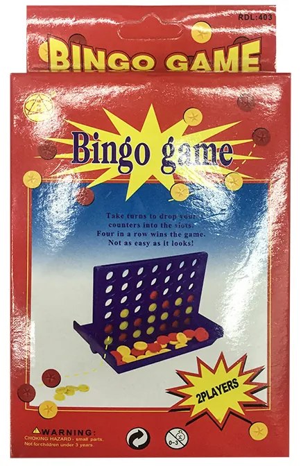 Επιτραπέζιο Ταξιδιού Bingo 14x8x2cm ToyMarkt 89344 69-324