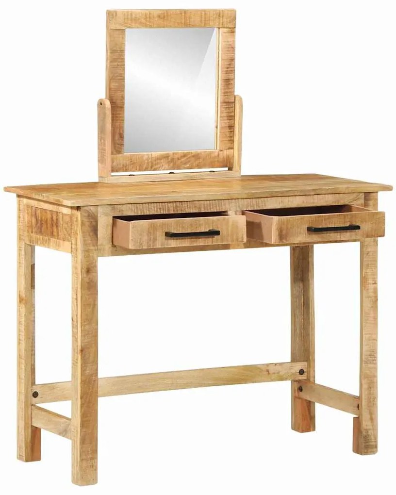 vidaXL Τραπέζι περιποίησης Καφέ 100 x 40 x 120 εκ. Μασίφ ξύλο μάνγκο