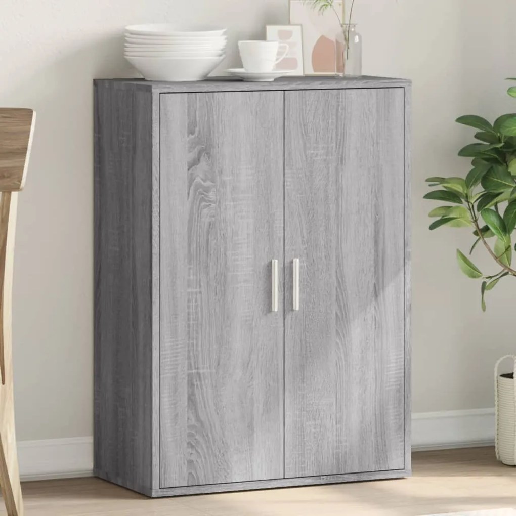 vidaXL Ντουλάπι Γκρι Sonoma 60x31x84 εκ. από Επεξεργασμένο Ξύλο