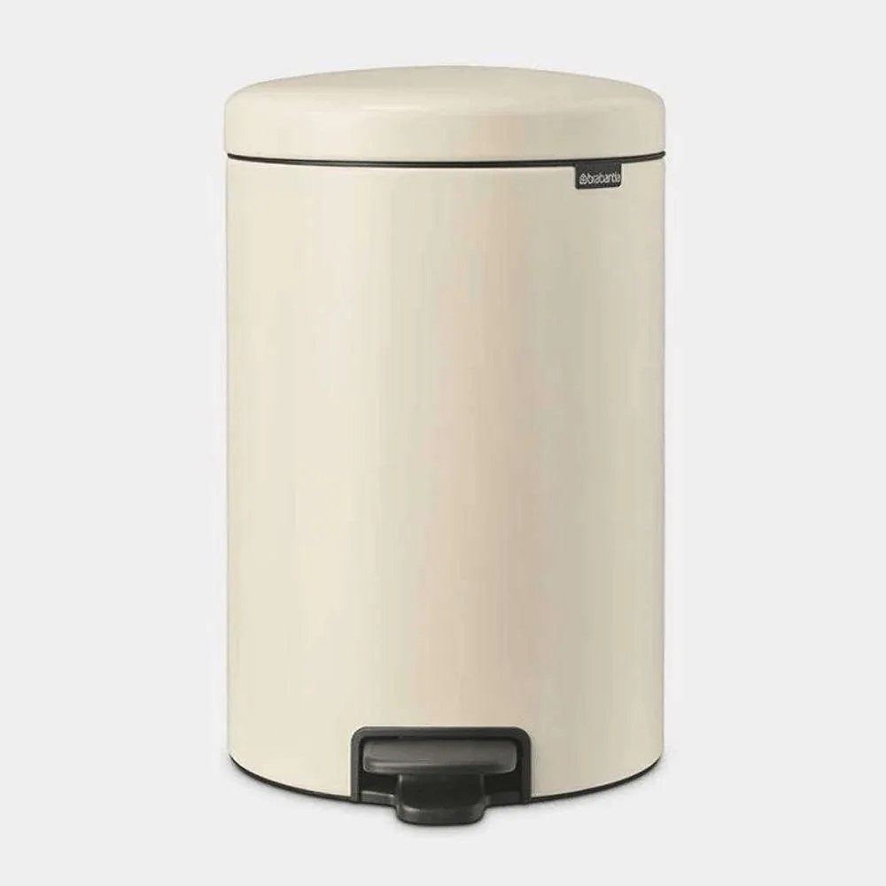 Κάδος Απορριμμάτων New Icon 20Lt 081.1499/48 29x28x46,7cm Beige Brabantia Metal