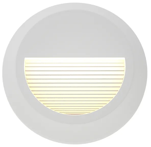 it-Lighting Maroon LED 2W 3CCT Outdoor Wall Lamp White D:15cmx2.7cm 80201620