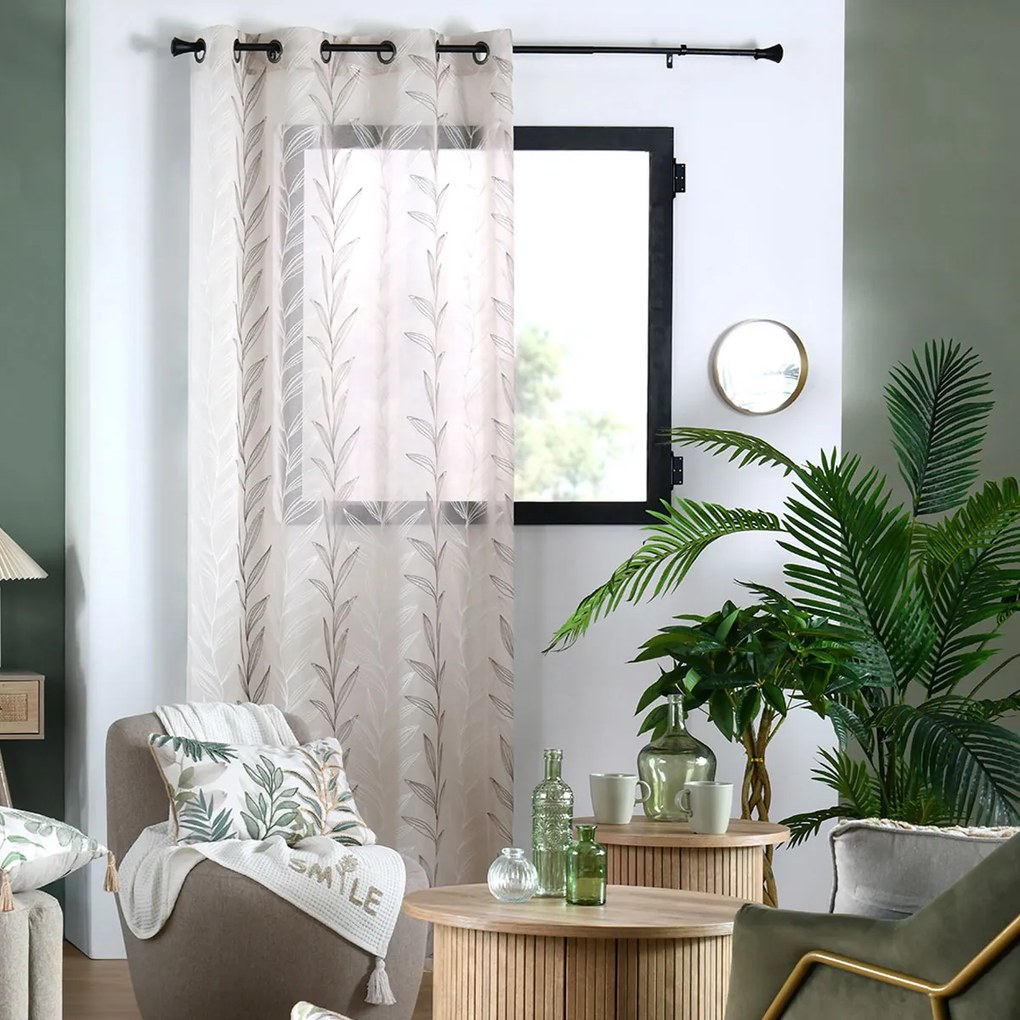 Κουρτίνα (140x260) Με Τρουκς S-F Ombrage Naturel R6D915001VL