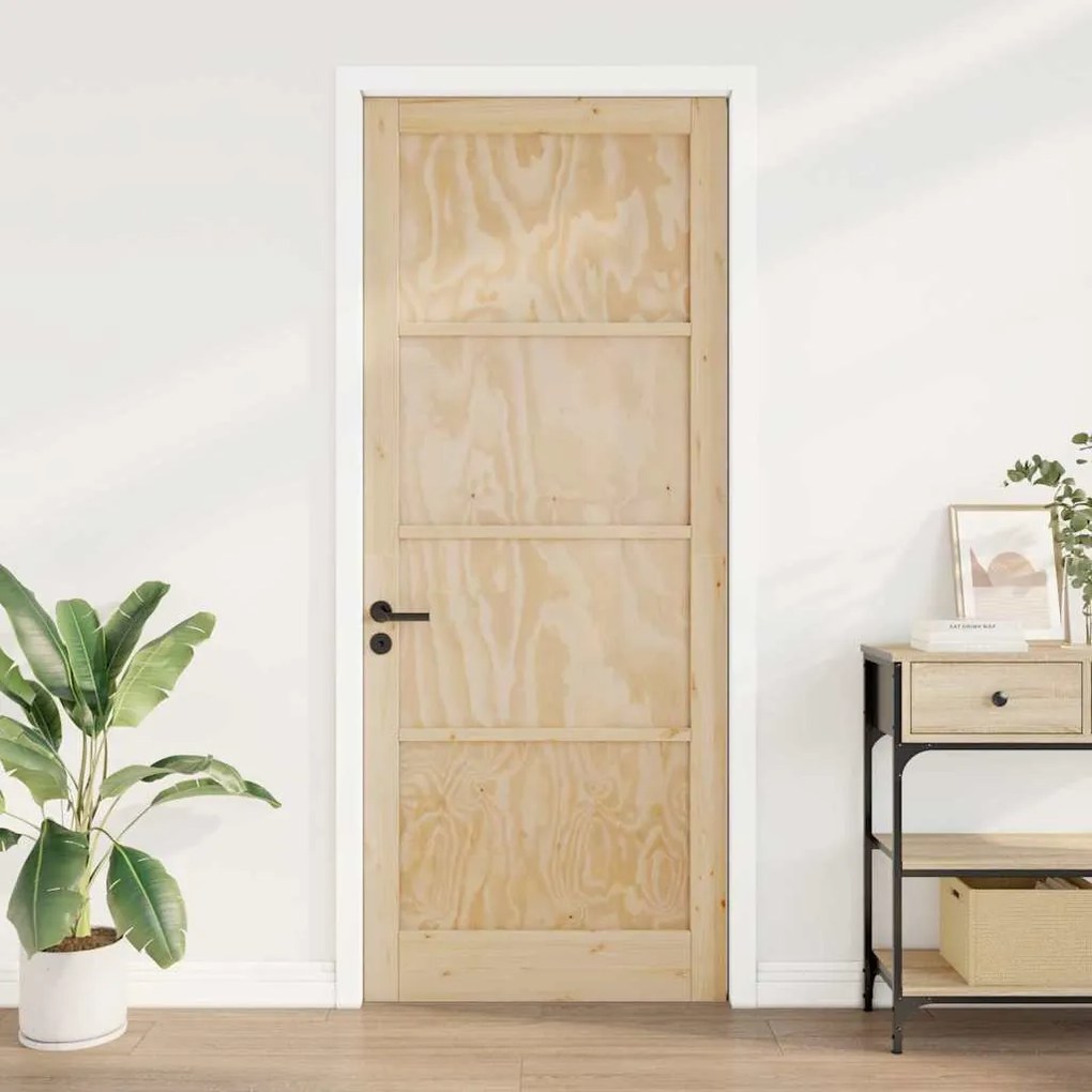 vidaXL Εσωτερική Πόρτα ORKDAL Καφέ 93 x 232 εκ. Κόντρα πλακέ