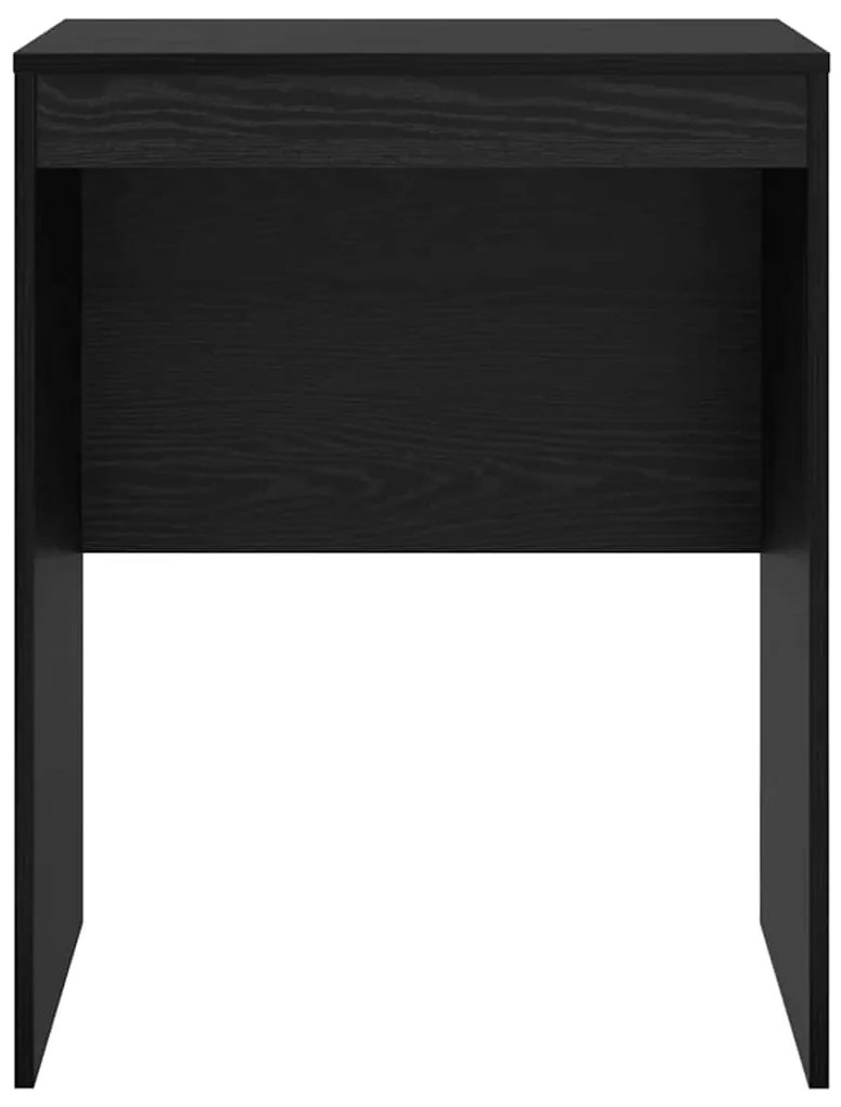 vidaXL Γραφείο Μαύρη δρυς 60 x 50 x 76 εκ. Επεξεργασμένο ξύλο