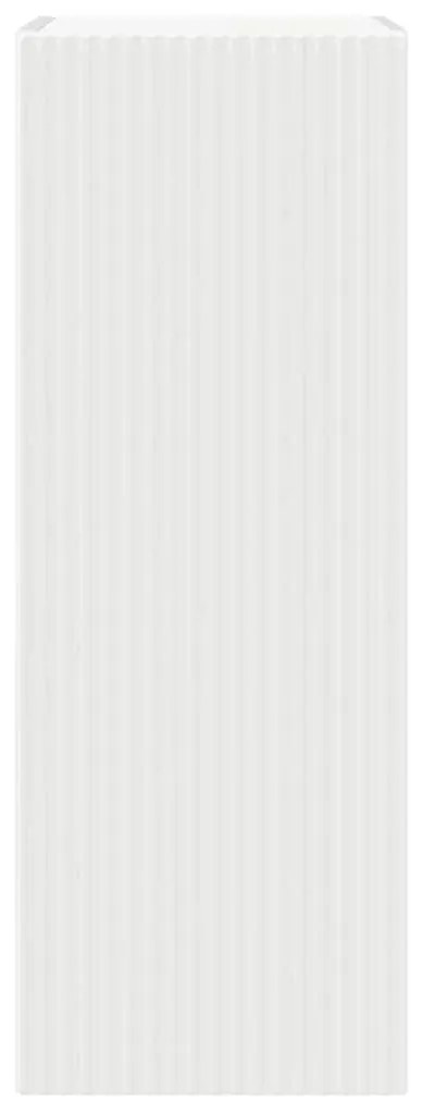 vidaXL Ντουλάπι Τηλεόρασης Τοίχου 2 pcs Λευκό 30 x 31 x 80 εκ.