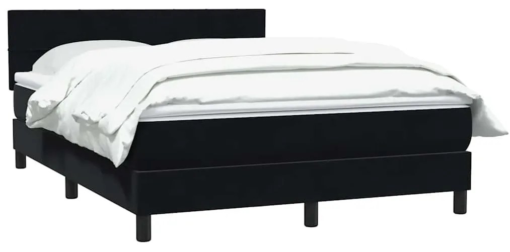 ΚΡΕΒΑΤΙ BOXSPRING ΜΕ ΣΤΡΩΜΑ ΜΑΥΡΟ 1140X210 ΕΚ. ΒΕΛΟΥΔΙΝΟ 3316211