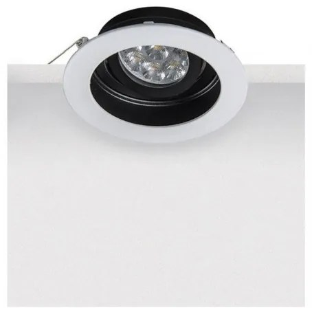 Χωνευτό Φωτιστικό Οροφής 10cm GU10 50W IP20 Zambelis-S020-Μαύρο S020
