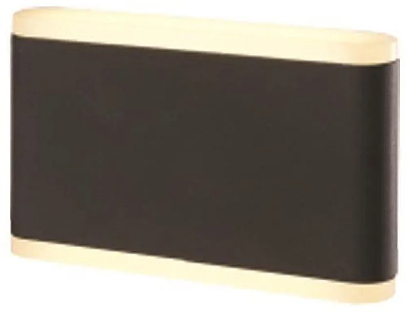 Απλίκα Τοίχου Οβάλ LED SLIM 12W EUROLAMP 145-20217