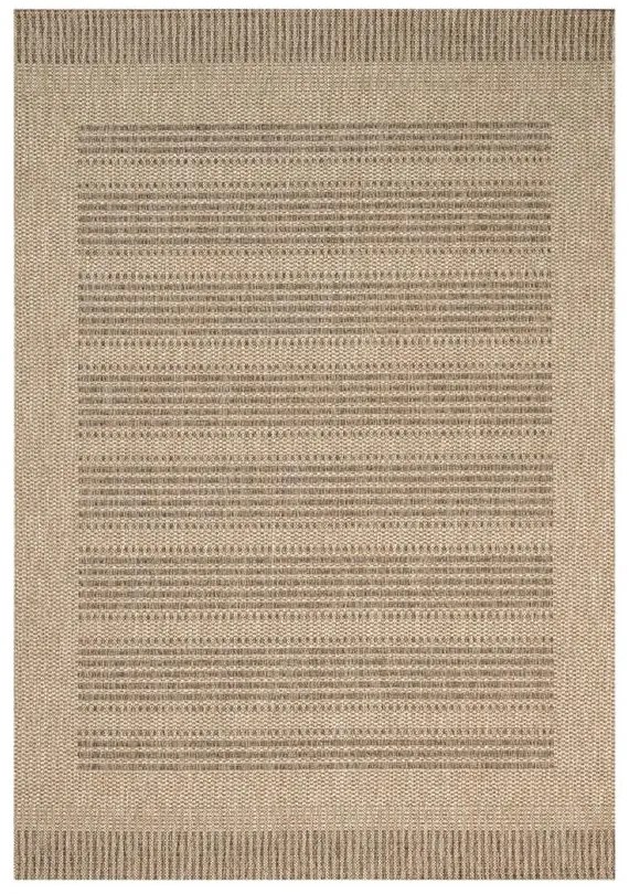 ΧΑΛΙ ETHNIK  203607C BROWN/CARAMEL BEIGE - 070X140  NewPlan