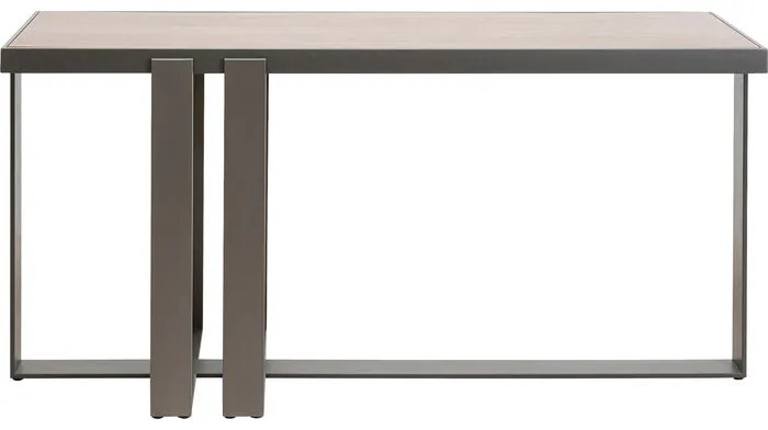 Κονσόλα Bravo Μεταλλική Γκρι 150x45x73 εκ. - Γκρι