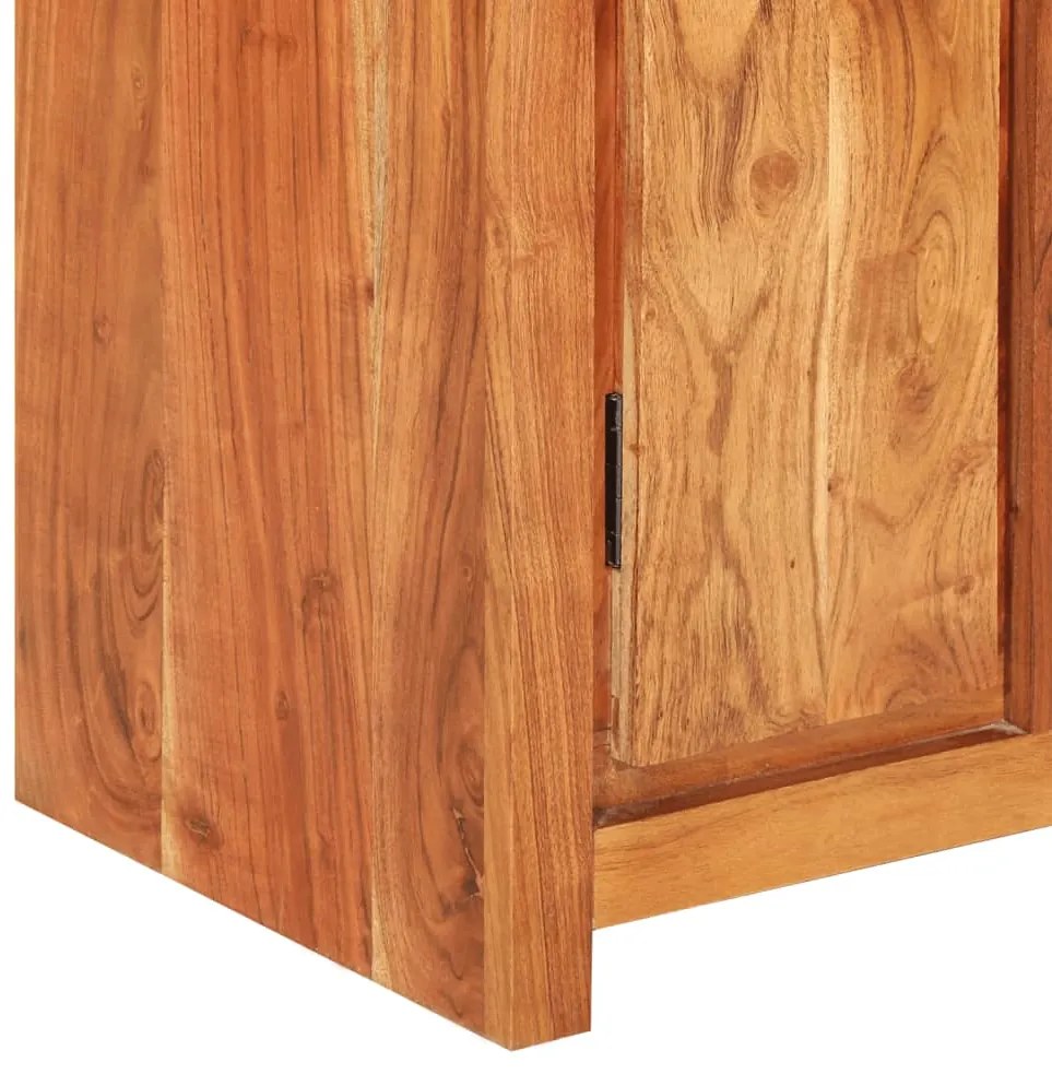 vidaXL Ντουλάπι 55 x 33 x 75 εκ. από Μασίφ Ξύλο Ακακίας
