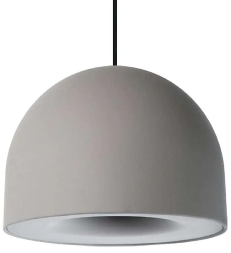 Φωτιστικό Οροφής VK/04393/PE/G Φ50x36,5cm 1xΕ27 40W Grey VKLed