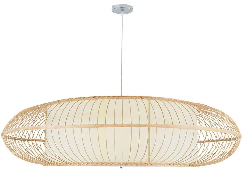 Φωτιστικό Οροφής Fernando 01782 Φ120x31cm 1xE27 Beige GloboStar